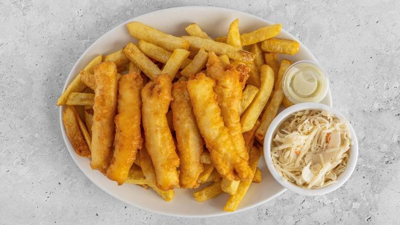 Halibut Fingers (3 pcs) & Fries
